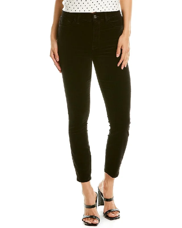 7 For All Mankind High-Waist Ankle Skinny Black Super Skinny JeanSave More with Every Purchase!