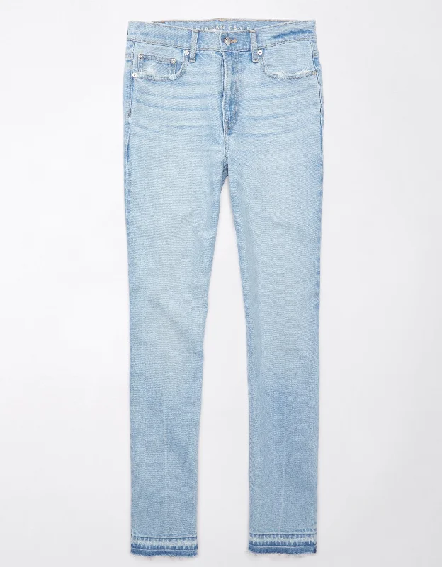AE Stretch Super High-Waisted Straight JeanUnlock Huge Savings Now!