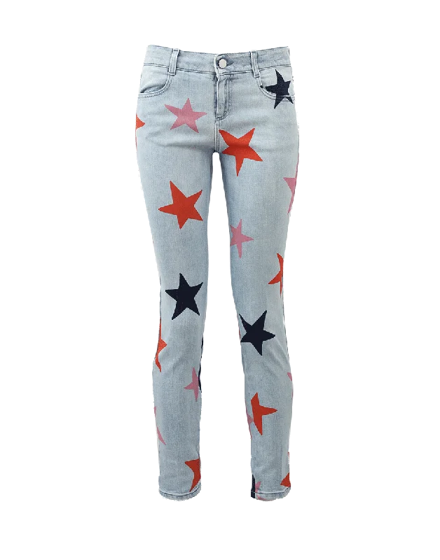 Ankle Grazer Star JeanBuy More, Save More!
