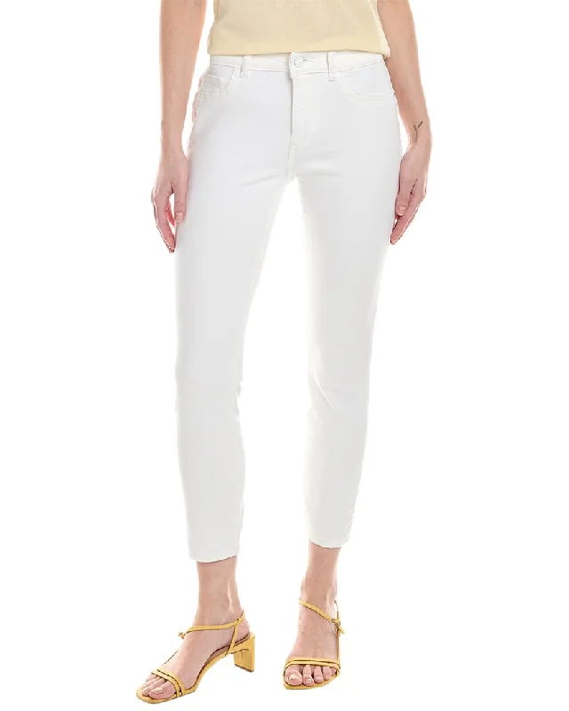 DL1961 Florence Cropped Mid-Rise Porcelain Instasculpt Skinny JeanGet the Best for Less!