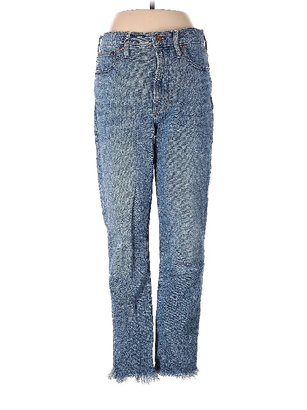 High-Rise Straight-leg Jeans in Light WashOne Click Away from Big Savings!