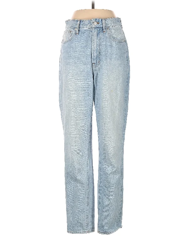 High-Rise Straight-leg Jeans in Light WashSave More Than Ever!