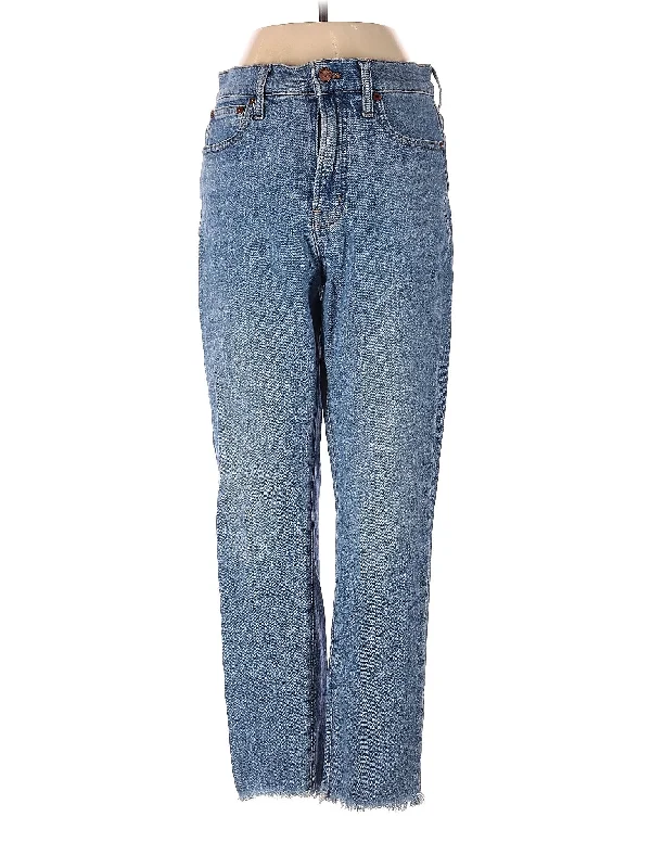 High-Rise Straight-leg Jeans in Light WashSteals and Deals Await!