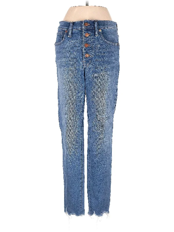 High-Rise Straight-leg Jeans in Medium WashGet More for Less!