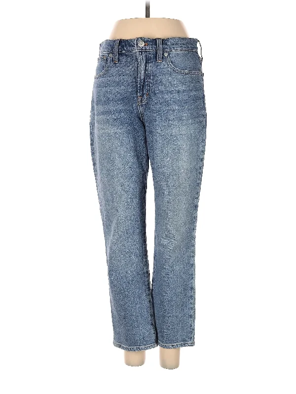High-Rise Straight-leg Jeans in Medium WashBuy More, Save More!