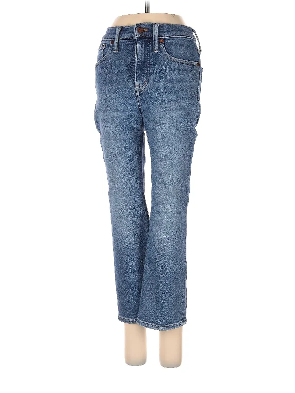 High-Rise Straight-leg Jeans in Medium WashScore Big Savings Today!
