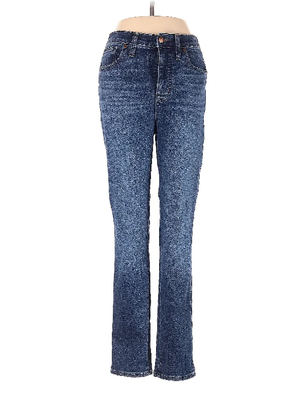 High-Rise Straight-leg Jeans in Medium WashSpecial Offer – Act Fast!