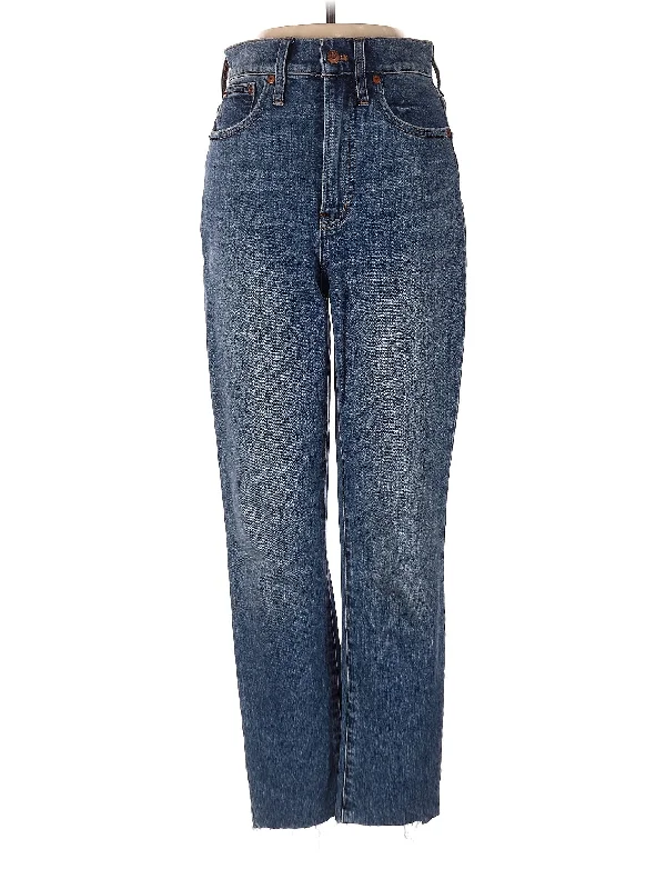 High-Rise Straight-leg Jeans in Medium WashMassive Price Cuts!