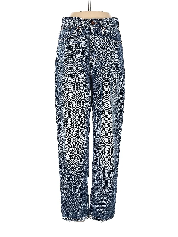 High-Rise Straight-leg Jeans in Medium WashUnlock Huge Savings Now!