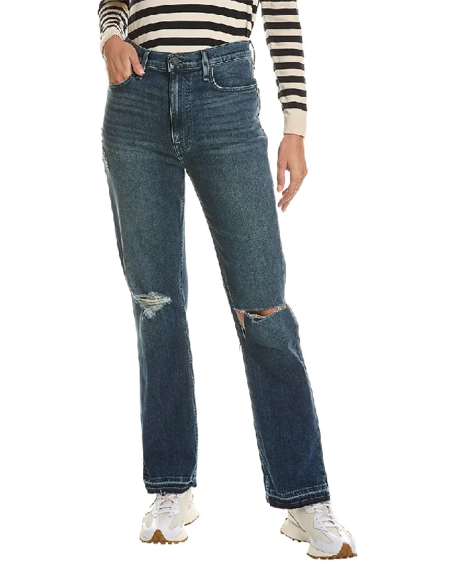 HUDSON Jeans Jade High-Rise Seascape Loose Fit Straight Leg JeanThe Best Offers Are Here!