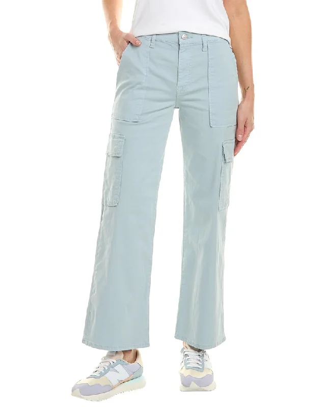 HUDSON Jeans Rosalie Light Grey High-Rise Wide Leg JeanSpecial Offer – Act Fast!