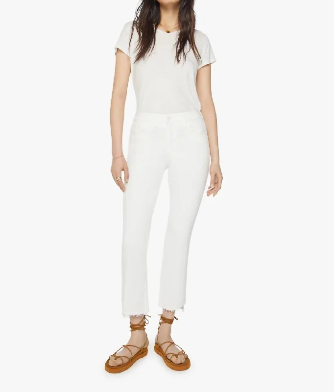 Insider Crop Step Fray Jeans In Fairest Of Them AllShop Smart, Save Big!