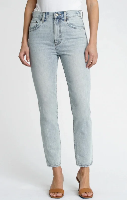 Keaton High Rise Slim Straight Jean In BlueYour Dream Deal is Here!