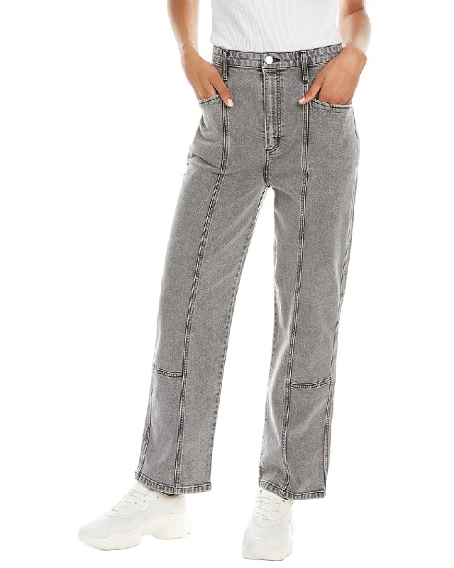 Le Jean Sasha Grey Acid High-Rise Modern Straight JeanNew Discounts Just Dropped!