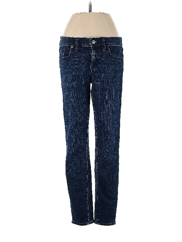 Low-Rise Straight-leg Jeans in Dark WashSave More Than Ever!