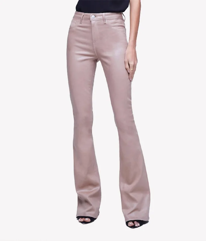 Marty High Rise Flare Jean In Toffee CoatedDon't Miss Out!