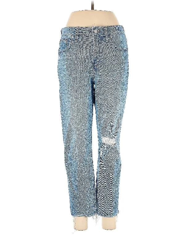 Mid-Rise Boyjeans Jeans in Light WashBest Deals Just for You!