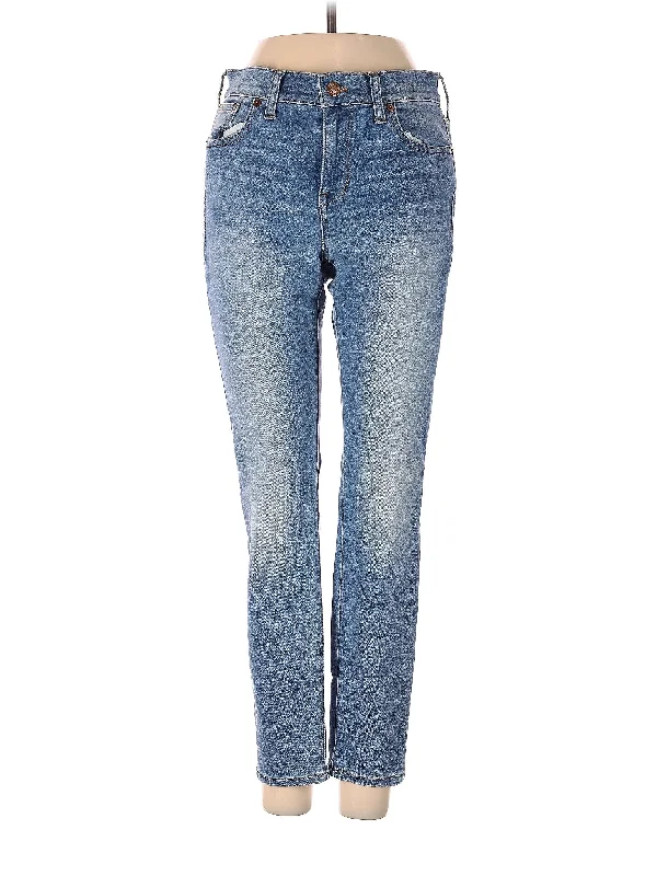 Mid-Rise Straight-leg Jeans in Medium WashSave Up to 50% Off!