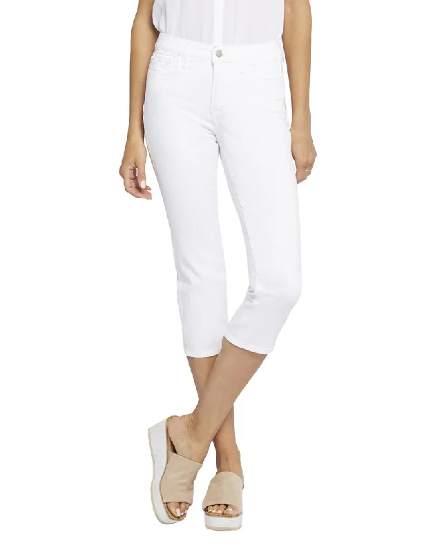 NYDJ Crop Optic White Relaxed JeanScore Big Savings Today!