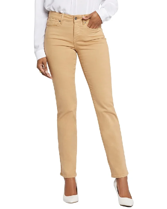 NYDJ Marilyn Straight Hazel Wood JeanOne Click Away from Big Savings!