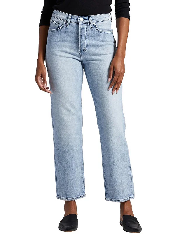 Rachel Womens High-Rise Loose Fit Straight Leg JeansYour Shopping Wish, Our Discount Command!