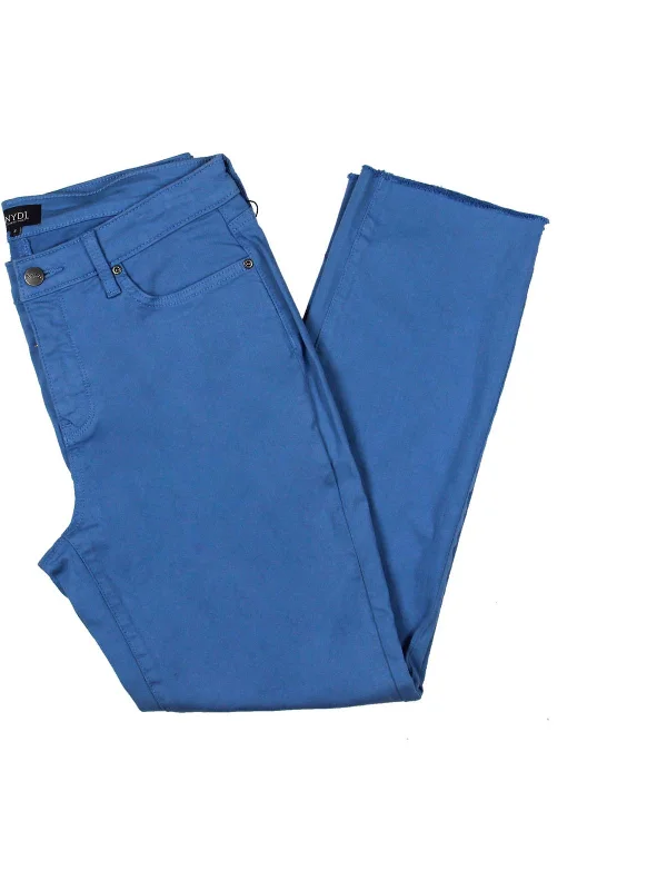 Sheri Womens Frayed Hem Ankle Slim JeansCrazy Discounts Inside!