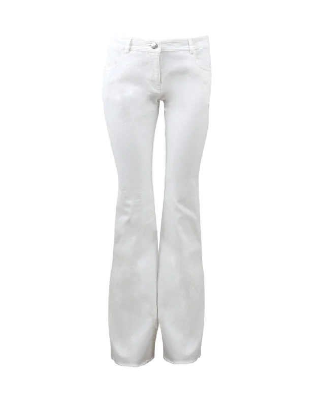 White Flare JeansShop Now and Save!