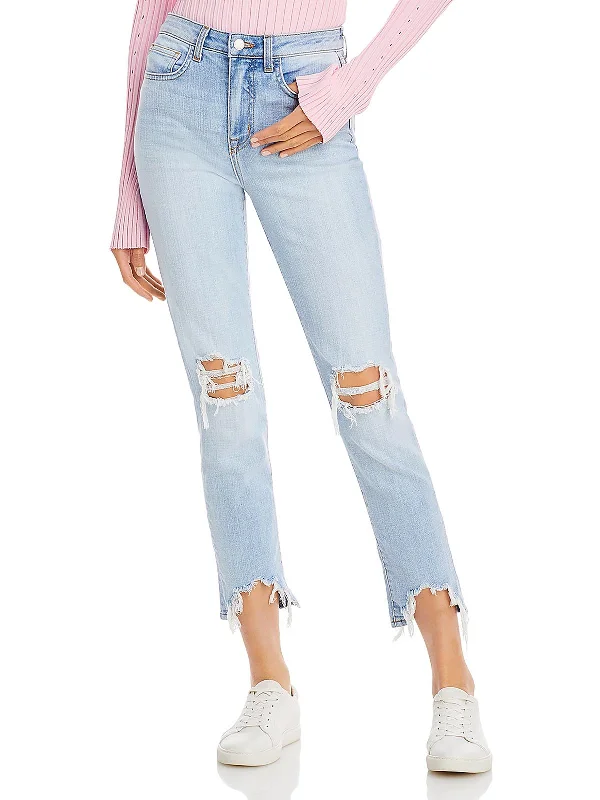 Womens High Rise Distressed Skinny JeansGrab Yours Before It’s Too Late!