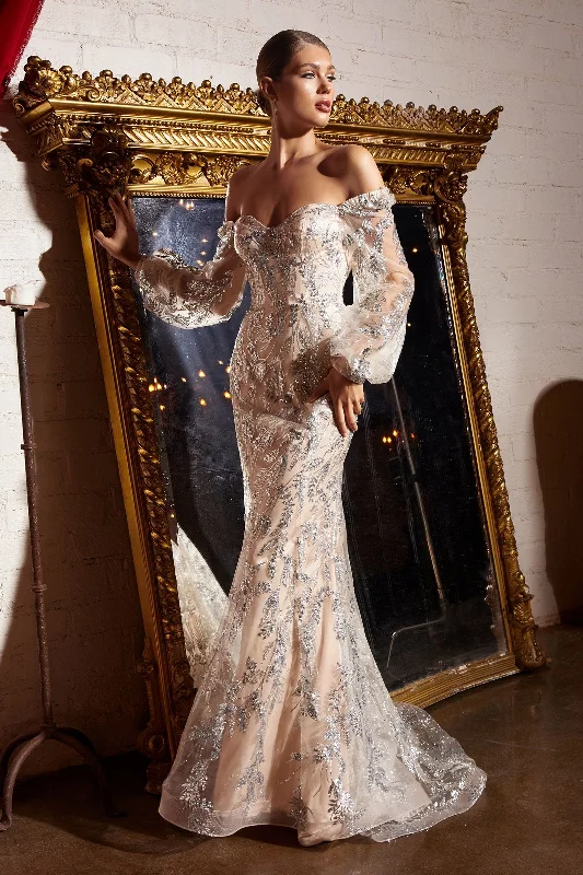 Cinderella Divine J816 Silver Nude 12 SaleYour Dream Deal is Here!