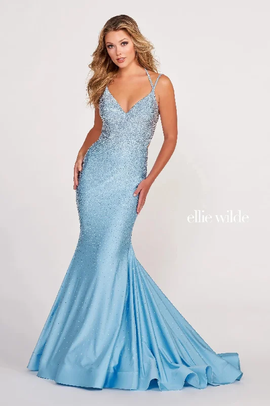 Ellie Wilde EW122001 Light Blue/Silver SaleInstant Savings Await!
