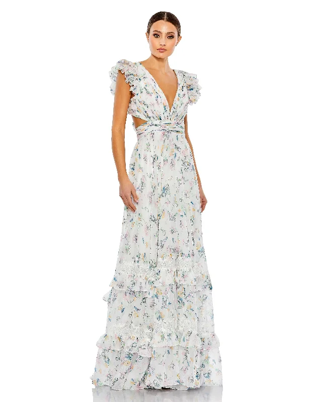 Mac Duggal 68077 Long Ruffled Formal Maxi DressYour Exclusive Offer Awaits!
