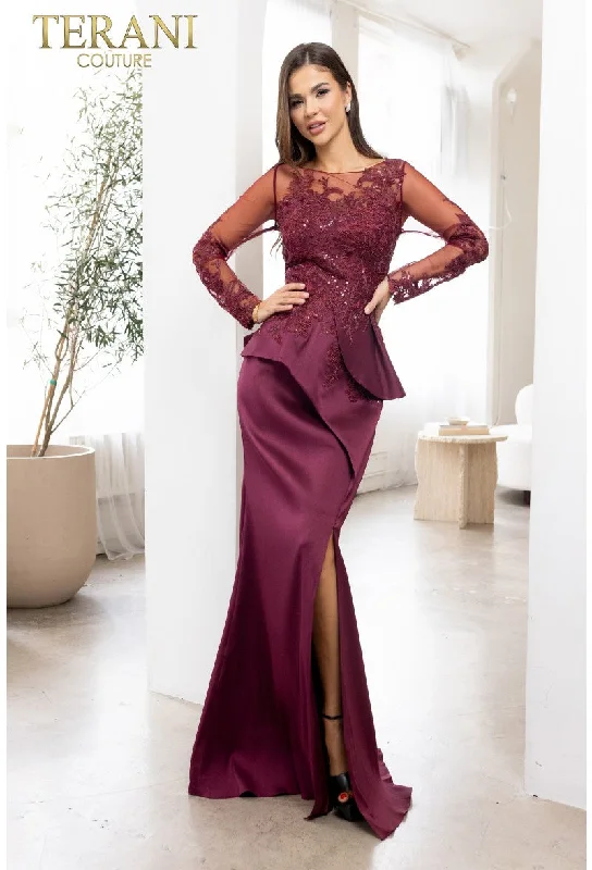 Terani Couture 231M0482 Long Sleeve Mother of the Bride Formal DressScore Big Savings Today! Terani Couture 231M0482 Long Sleeve Mother of the Bride Formal DressScore Big Savings Today!