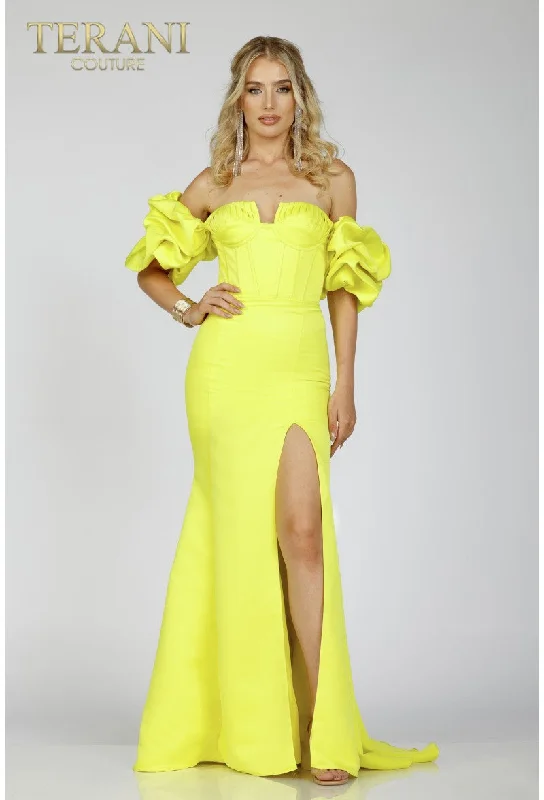 Terani Couture 231P0181 Long Ruffle Formal Prom DressDon’t Wait – Deals Won’t Last! Terani Couture 231P0181 Long Ruffle Formal Prom DressDon’t Wait – Deals Won’t Last!