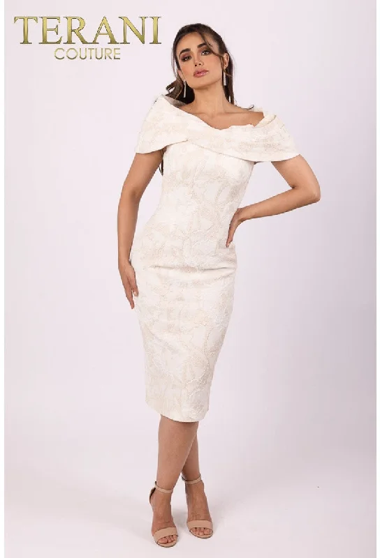 Terani Couture 232C1136 Short Cocktail Fitted Formal DressShop Before It’s Gone!