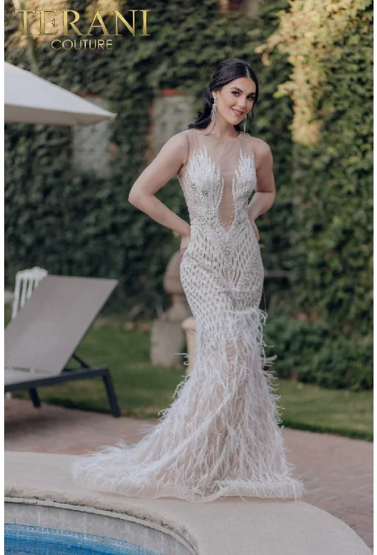Terani Couture 232GL1436 Long Formal Prom Beaded Mermaid DressHot Deals You Can’t Resist! Terani Couture 232GL1436 Long Formal Prom Beaded Mermaid DressHot Deals You Can’t Resist!