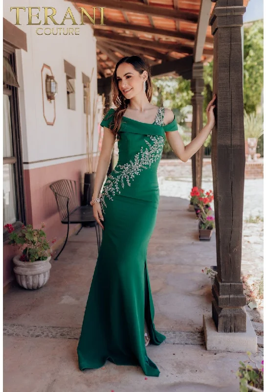 Terani Couture 232M1549 Long Formal Prom Beaded DressPrice Drop Alert!
