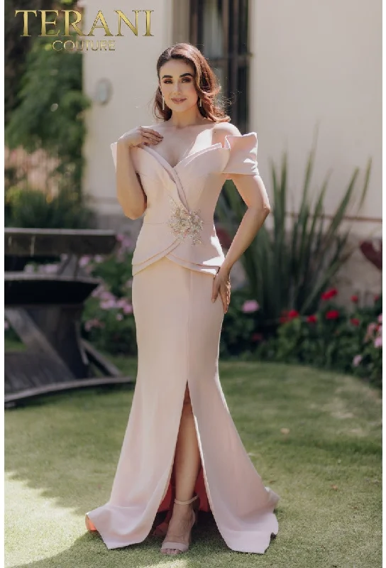 Terani Couture 232M1560 Long Formal Prom 3D Floral Mermaid DressYour Discount is Waiting! Terani Couture 232M1560 Long Formal Prom 3D Floral Mermaid DressYour Discount is Waiting!