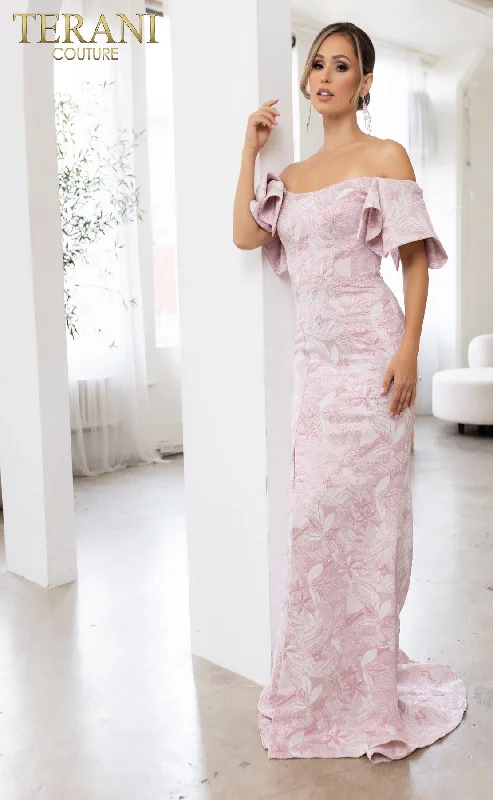 Terani Couture 241M2719 Rose 8 SaleAmazing Prices You Can’t Resist!