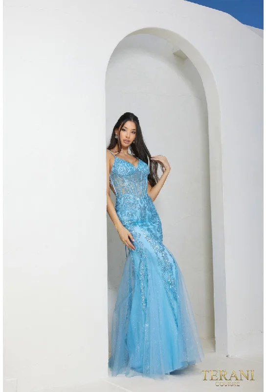 Terani Couture 241P2294 Beaded Long Formal Prom DressYour Wallet Will Thank You!
