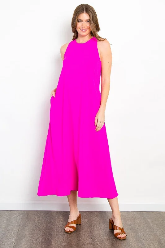 Be Stage Midi Tank Dress with PocketsBuy More, Save More!