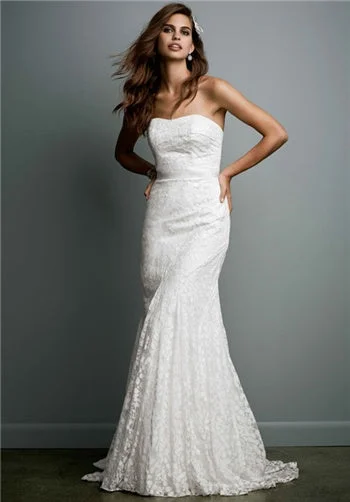 David's Bridal Galina Signature WG3381 Strapless DressInstant Savings Await!