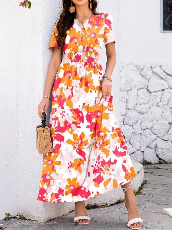Chic midi dress with pocketsPrice Drop Alert!
