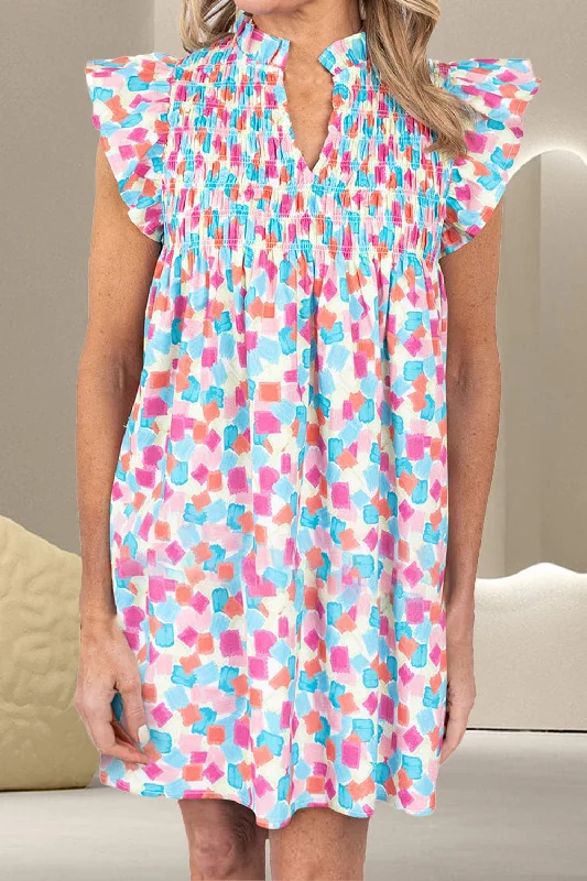 Ruffled cap sleeve mini dressToday’s Deals, Tomorrow’s Regrets!