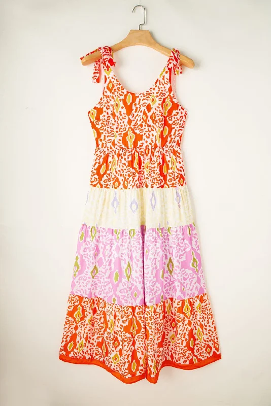 Leopard Print Sleeveless Midi DressYour Dream Deal is Here!