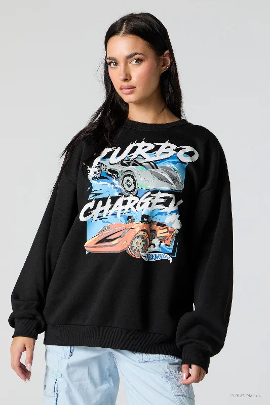 Hot Wheels™ Turbo Charged Graphic Fleece SweatshirtYour Wallet Will Thank You!