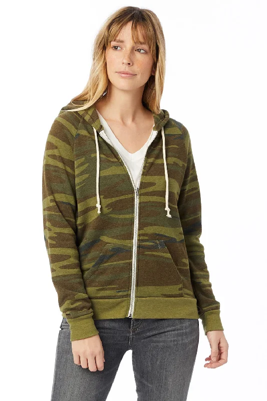 Alternative Womens Adrian Eco Fleece Full Zip Hooded Sweatshirt Hoodie - CamoExclusive Offers You’ll Love! Alternative Womens Adrian Eco Fleece Full Zip Hooded Sweatshirt Hoodie - CamoExclusive Offers You’ll Love!