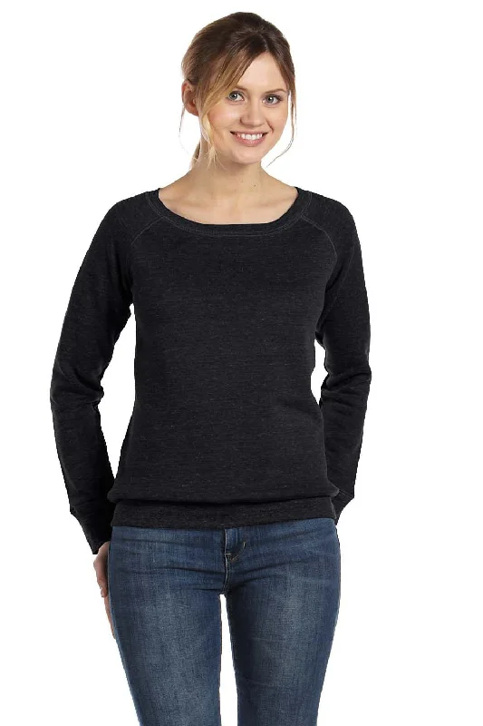 Bella + Canvas Womens Sponge Fleece Wide Neck Sweatshirt - BlackYour Best Deals Are Here! Bella + Canvas Womens Sponge Fleece Wide Neck Sweatshirt - BlackYour Best Deals Are Here!