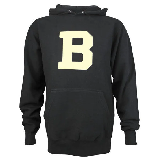 Black Bowdoin "B" Hooded Sweatshirt from MV SportExclusive Savings This Week!