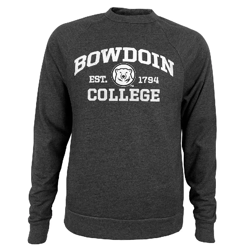 Bowdoin College Medallion Crew with Plush Appliqué from Blue 84Shop Today, Save Tomorrow! Bowdoin College Medallion Crew with Plush Appliqué from Blue 84Shop Today, Save Tomorrow!