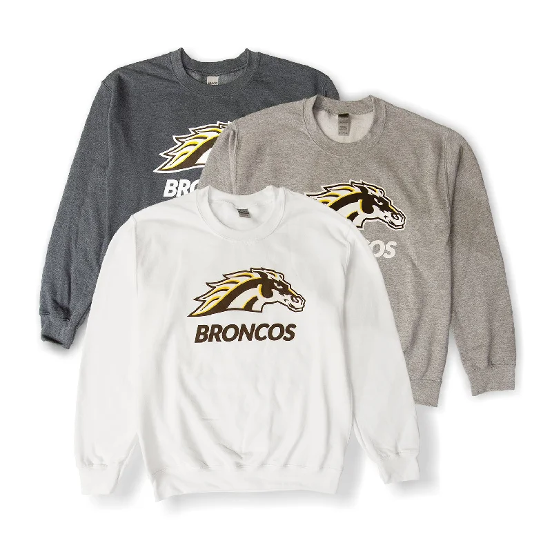 Broncos Spirit Mark CrewneckSpecial Offer – Act Fast!
